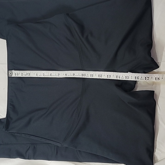 LOLA GETTS Hi-Rise Leggings - Black Rib Pattern Size Medium - Picture 2 of 8